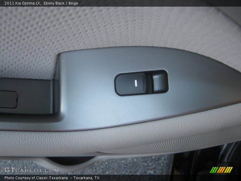 Ebony Black / Beige 2011 Kia Optima LX