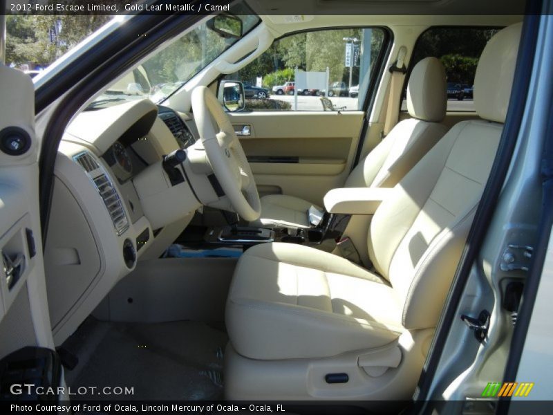  2012 Escape Limited Camel Interior