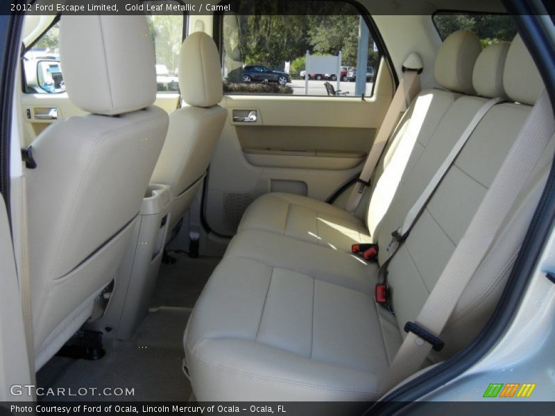  2012 Escape Limited Camel Interior