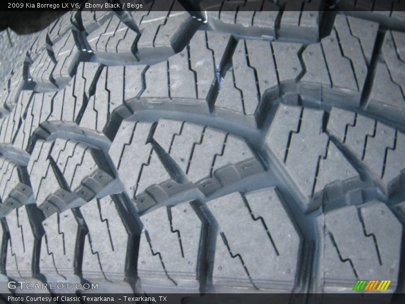Ebony Black / Beige 2009 Kia Borrego LX V6