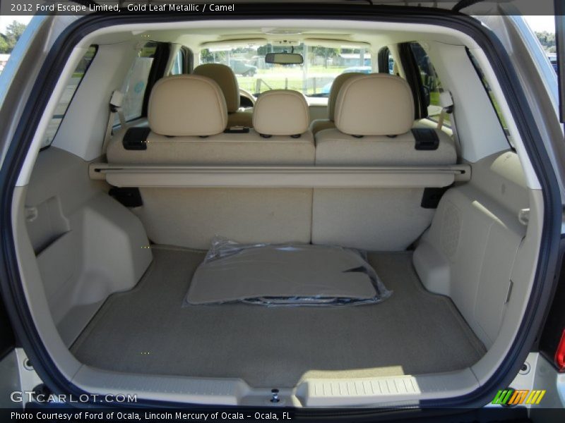  2012 Escape Limited Trunk