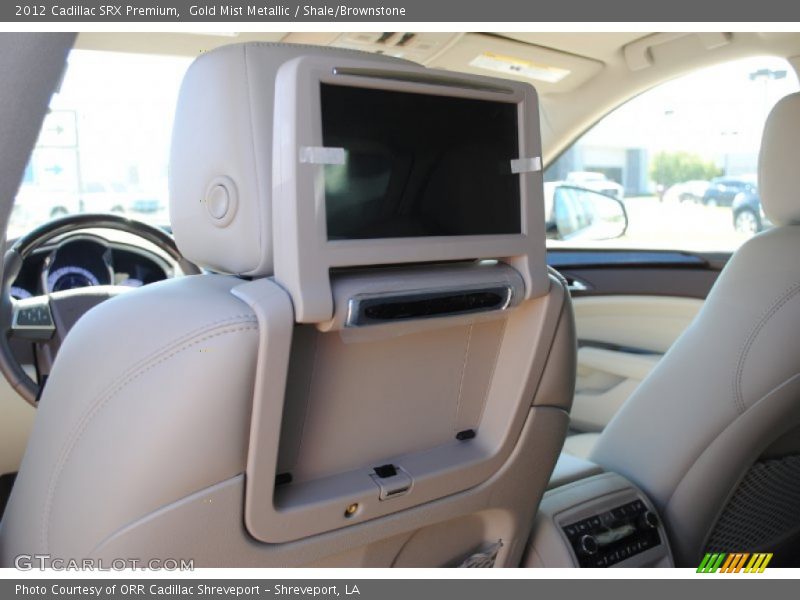Gold Mist Metallic / Shale/Brownstone 2012 Cadillac SRX Premium