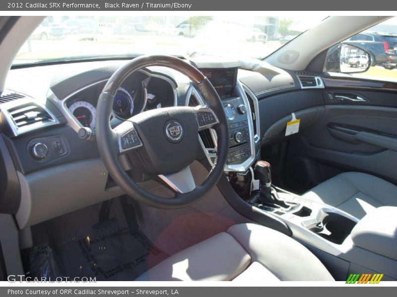 Black Raven / Titanium/Ebony 2012 Cadillac SRX Performance