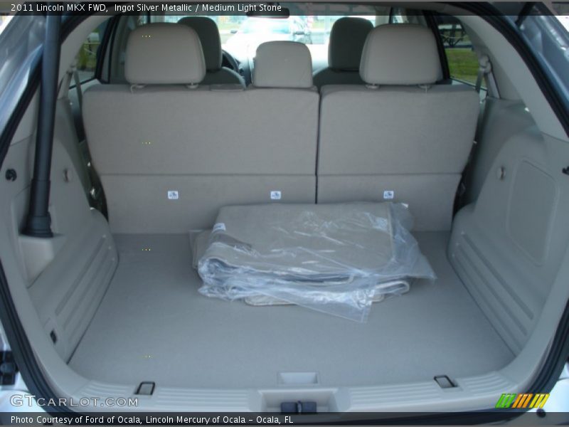 Ingot Silver Metallic / Medium Light Stone 2011 Lincoln MKX FWD