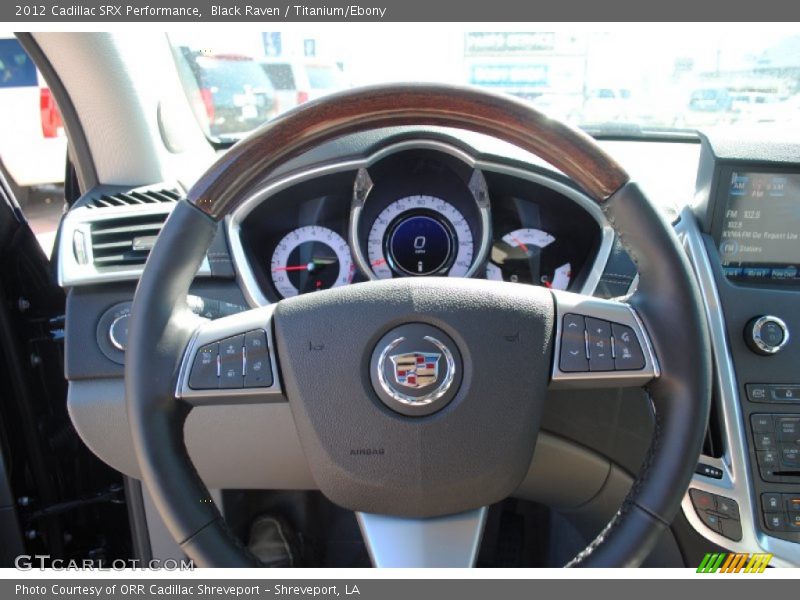Black Raven / Titanium/Ebony 2012 Cadillac SRX Performance