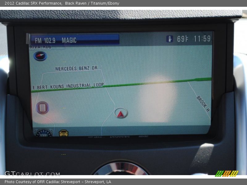 Black Raven / Titanium/Ebony 2012 Cadillac SRX Performance