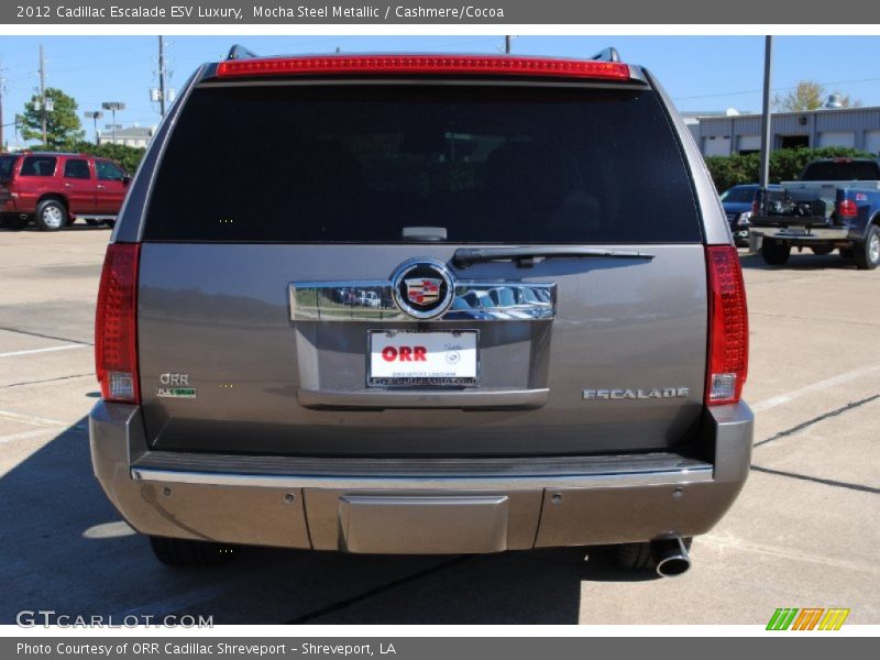 Mocha Steel Metallic / Cashmere/Cocoa 2012 Cadillac Escalade ESV Luxury