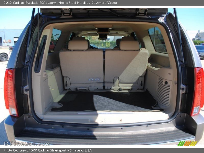 Mocha Steel Metallic / Cashmere/Cocoa 2012 Cadillac Escalade ESV Luxury