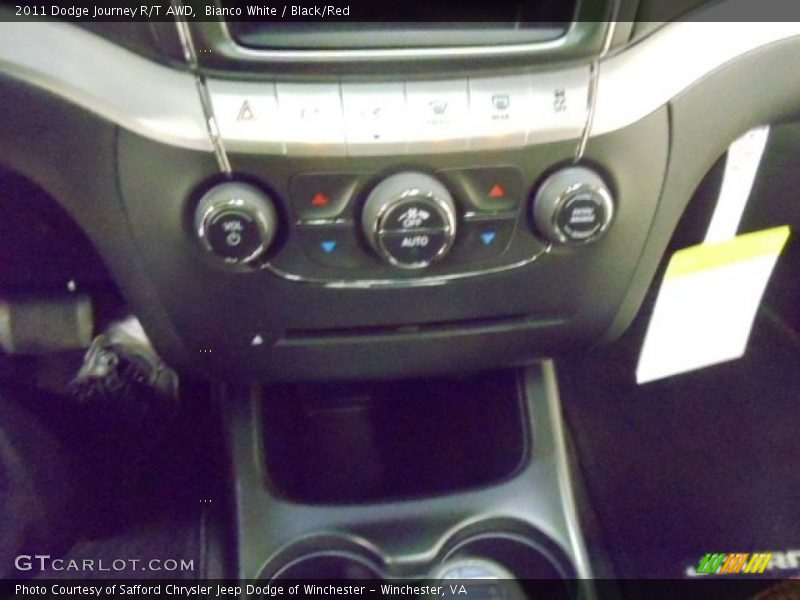 Bianco White / Black/Red 2011 Dodge Journey R/T AWD