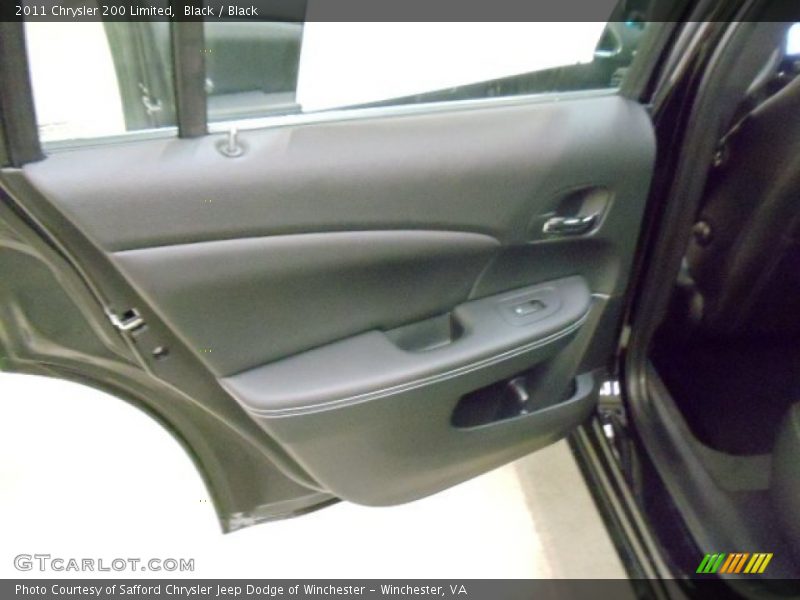 Black / Black 2011 Chrysler 200 Limited