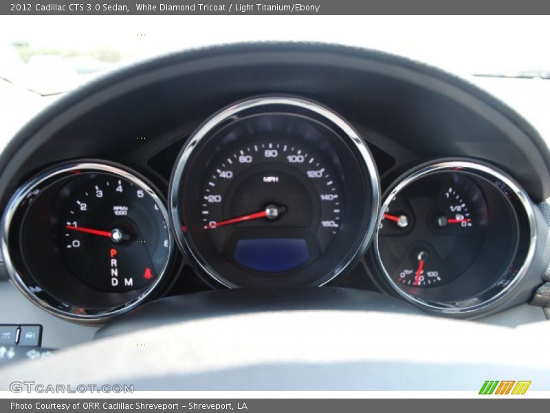  2012 CTS 3.0 Sedan 3.0 Sedan Gauges