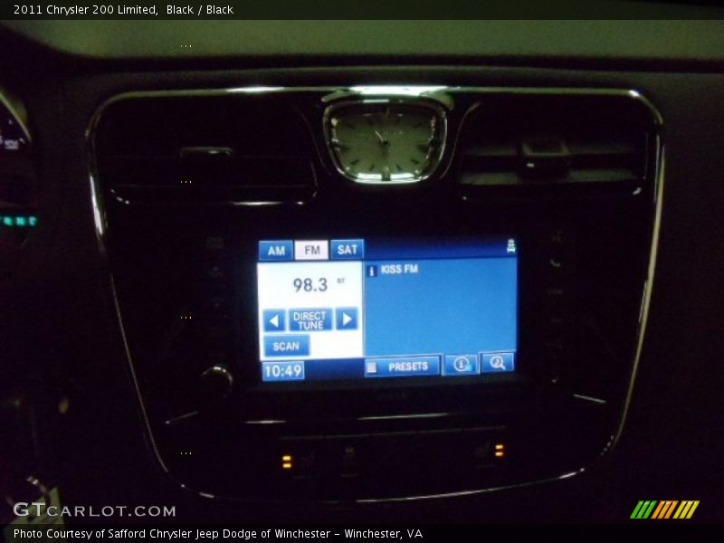 Black / Black 2011 Chrysler 200 Limited