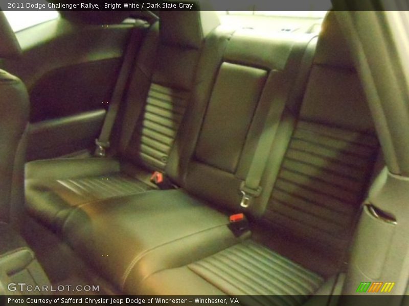 Bright White / Dark Slate Gray 2011 Dodge Challenger Rallye