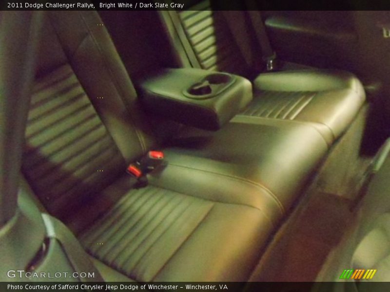 Bright White / Dark Slate Gray 2011 Dodge Challenger Rallye