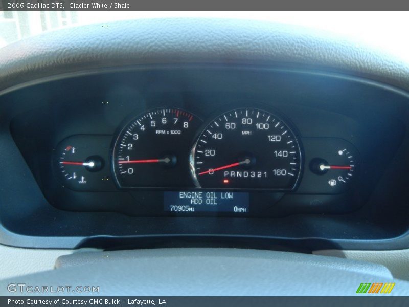 Glacier White / Shale 2006 Cadillac DTS