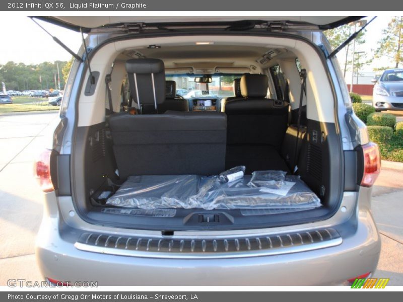  2012 QX 56 Trunk