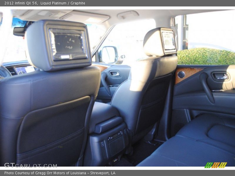 2012 QX 56 Graphite Interior