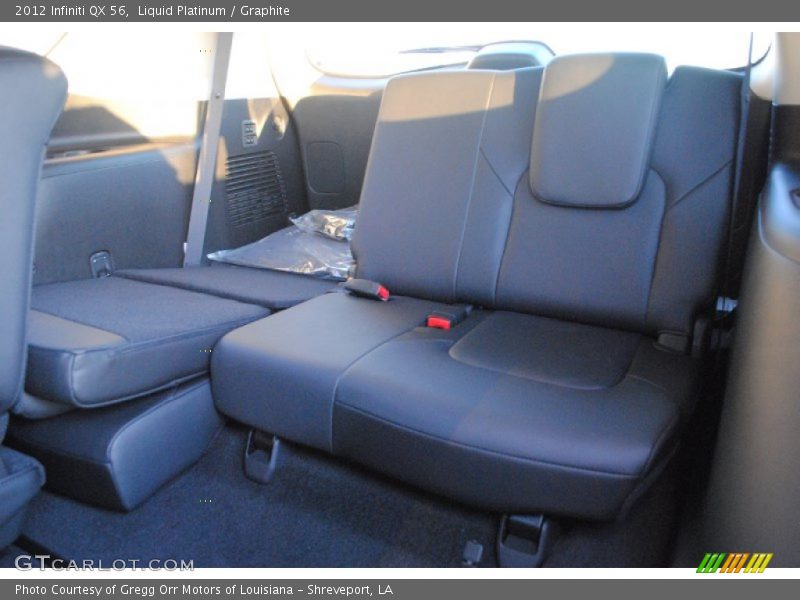  2012 QX 56 Graphite Interior