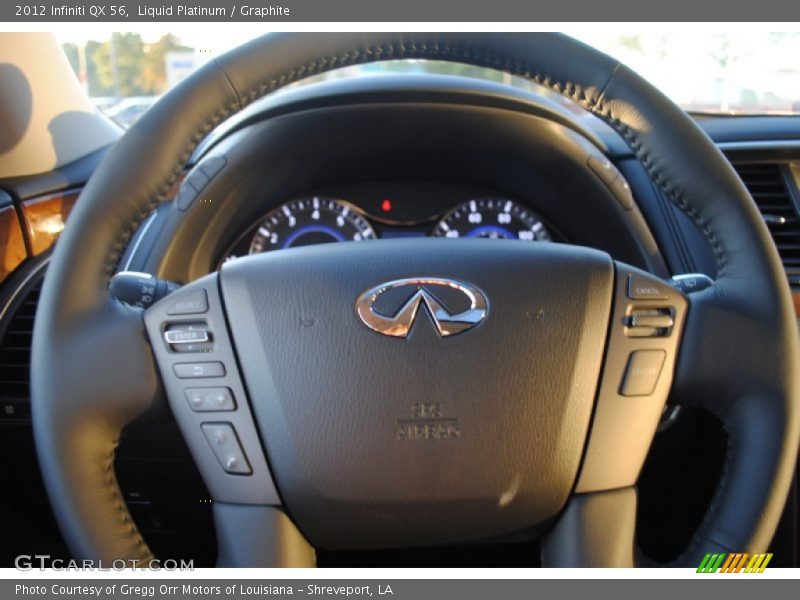  2012 QX 56 Steering Wheel