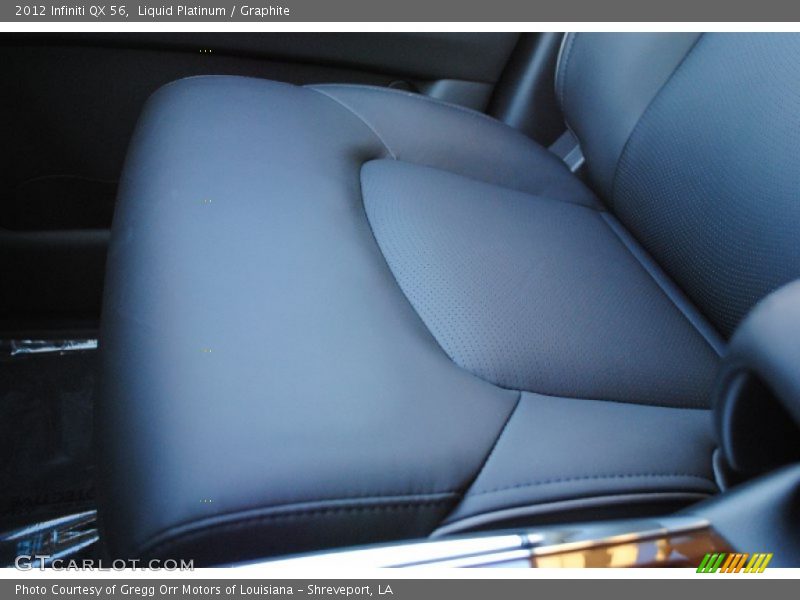  2012 QX 56 Graphite Interior