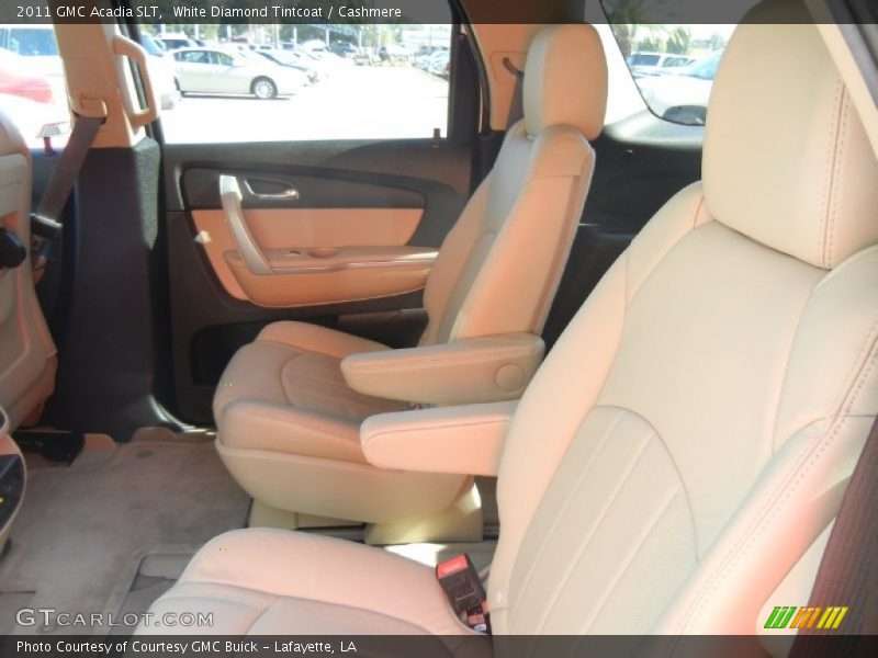 White Diamond Tintcoat / Cashmere 2011 GMC Acadia SLT