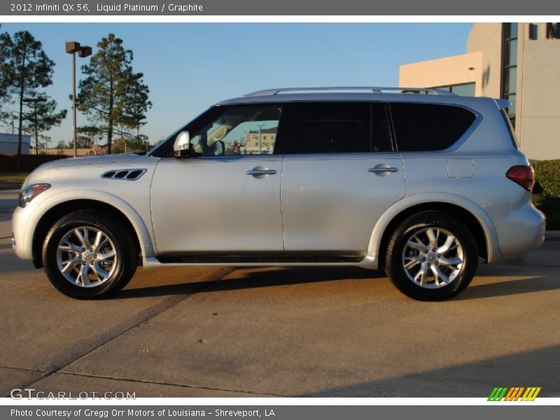  2012 QX 56 Liquid Platinum