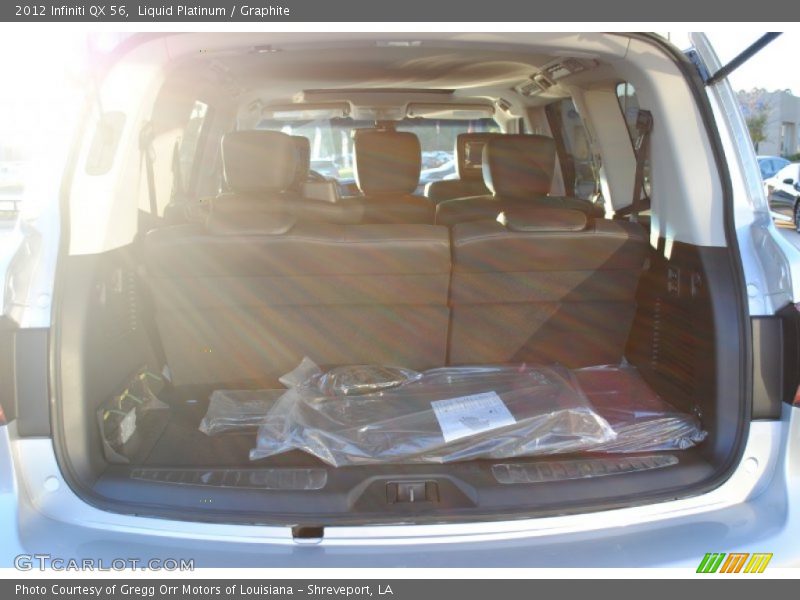 Liquid Platinum / Graphite 2012 Infiniti QX 56