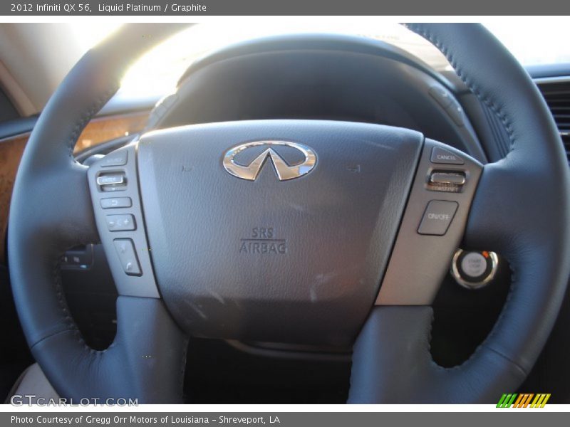  2012 QX 56 Steering Wheel