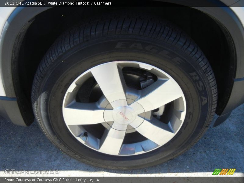 White Diamond Tintcoat / Cashmere 2011 GMC Acadia SLT