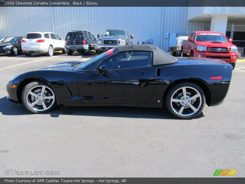  2009 Corvette Convertible Black