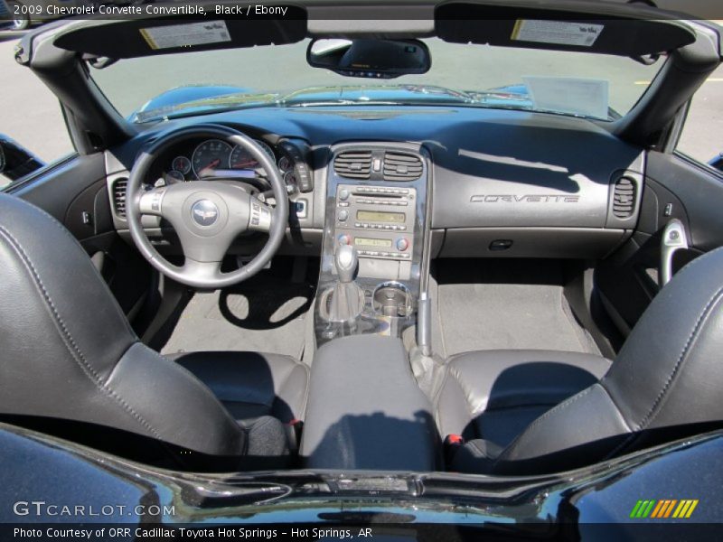Dashboard of 2009 Corvette Convertible