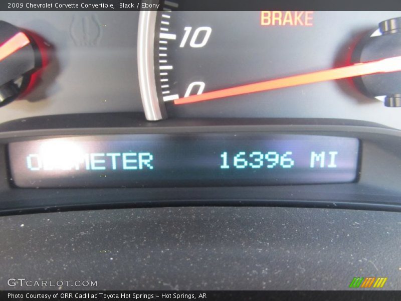Black / Ebony 2009 Chevrolet Corvette Convertible