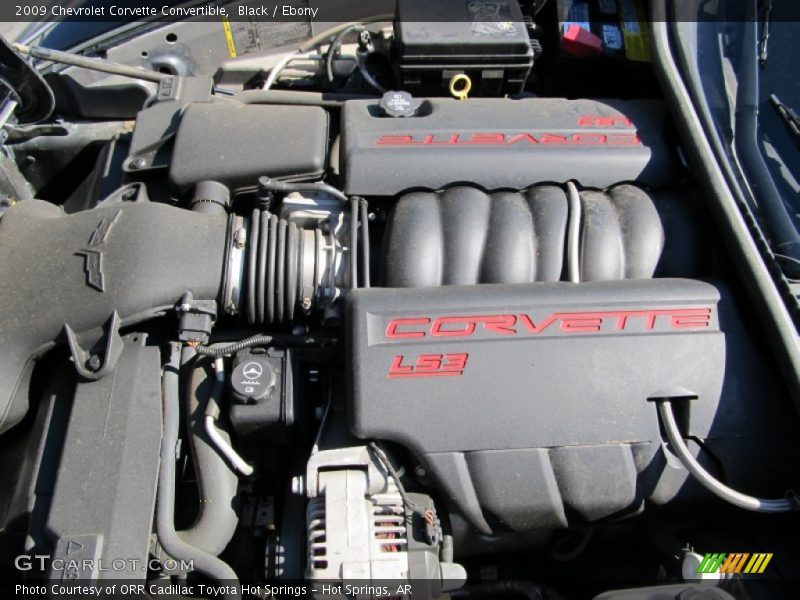  2009 Corvette Convertible Engine - 6.2 Liter OHV 16-Valve LS3 V8