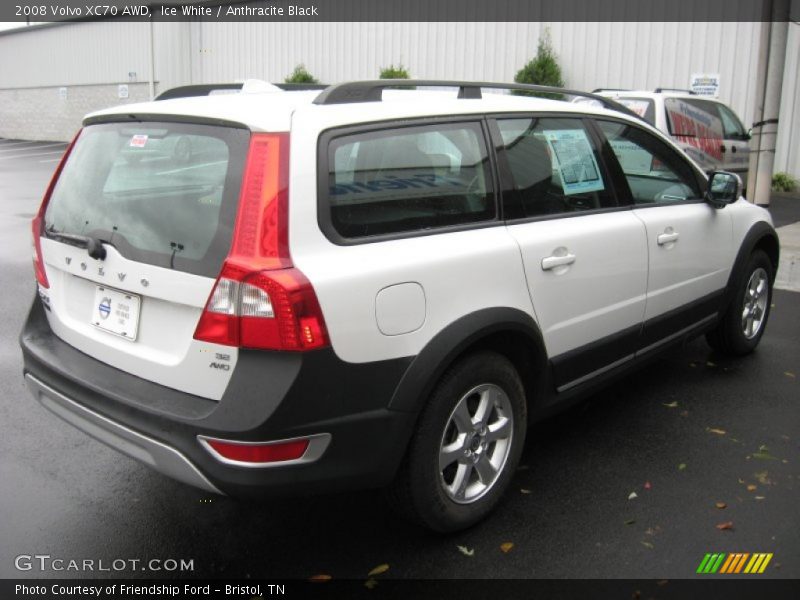 Ice White / Anthracite Black 2008 Volvo XC70 AWD