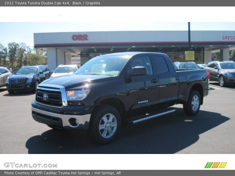 Black / Graphite 2012 Toyota Tundra Double Cab 4x4