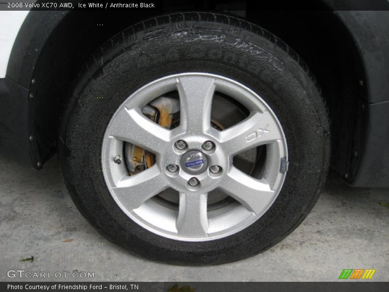 Ice White / Anthracite Black 2008 Volvo XC70 AWD