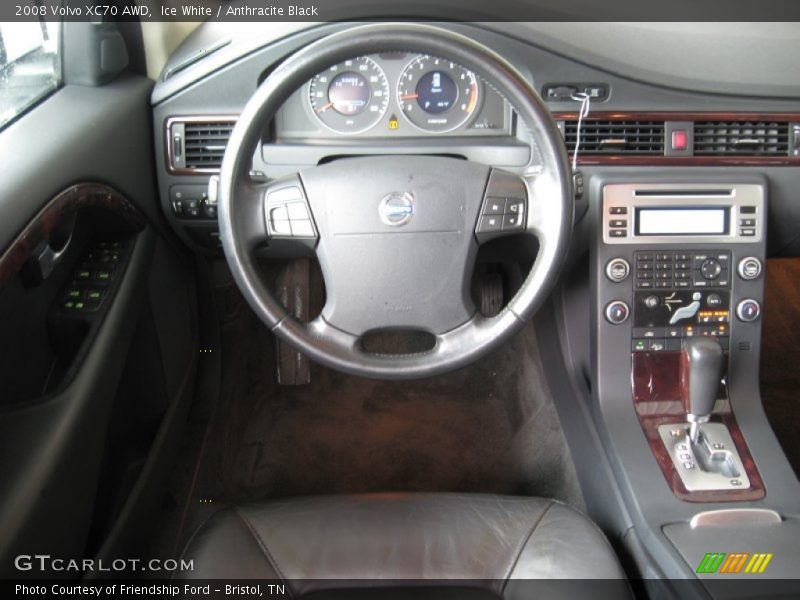 Ice White / Anthracite Black 2008 Volvo XC70 AWD
