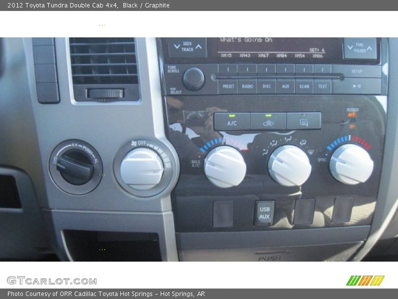 Black / Graphite 2012 Toyota Tundra Double Cab 4x4