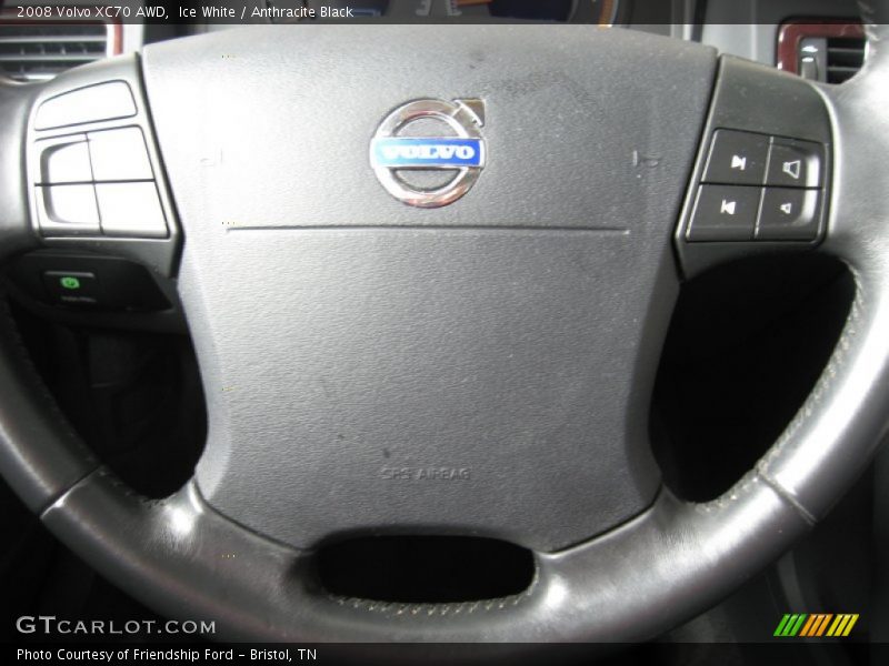 Ice White / Anthracite Black 2008 Volvo XC70 AWD