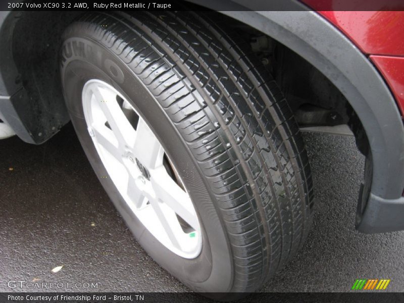Ruby Red Metallic / Taupe 2007 Volvo XC90 3.2 AWD