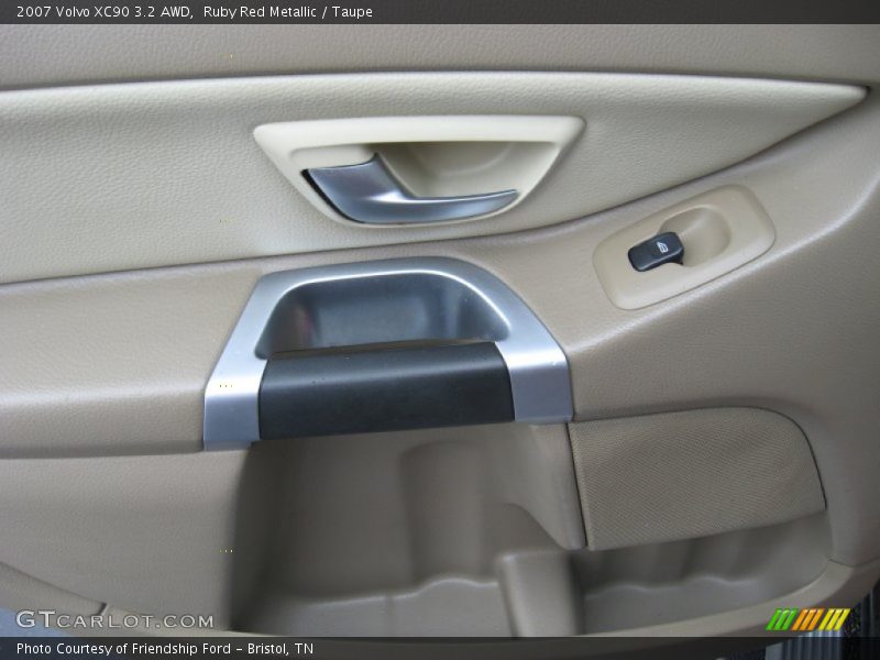 Ruby Red Metallic / Taupe 2007 Volvo XC90 3.2 AWD