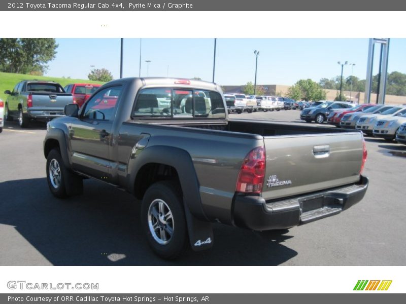 Pyrite Mica / Graphite 2012 Toyota Tacoma Regular Cab 4x4