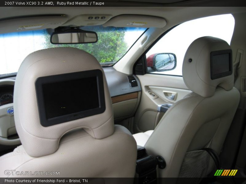 Ruby Red Metallic / Taupe 2007 Volvo XC90 3.2 AWD