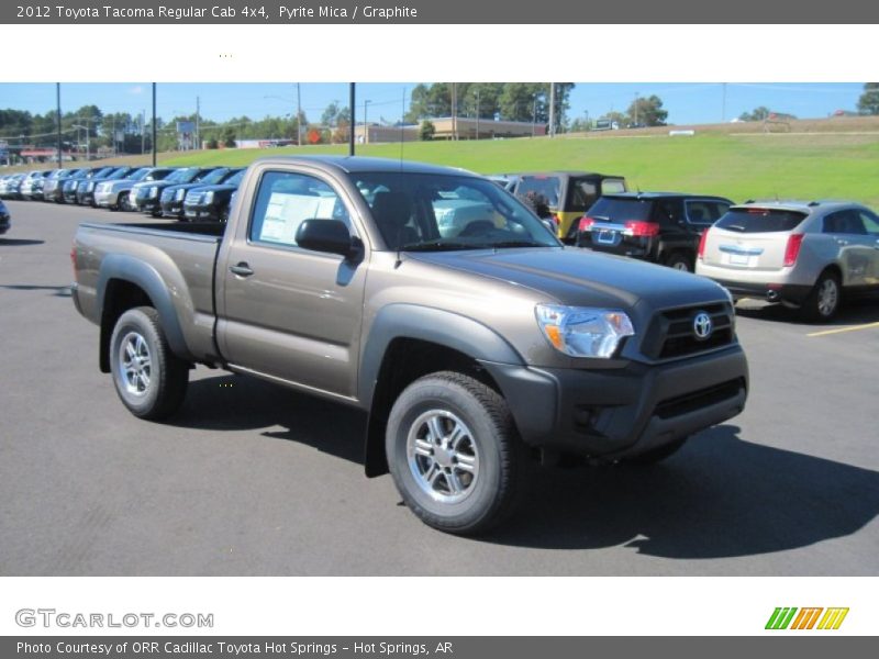 Pyrite Mica / Graphite 2012 Toyota Tacoma Regular Cab 4x4