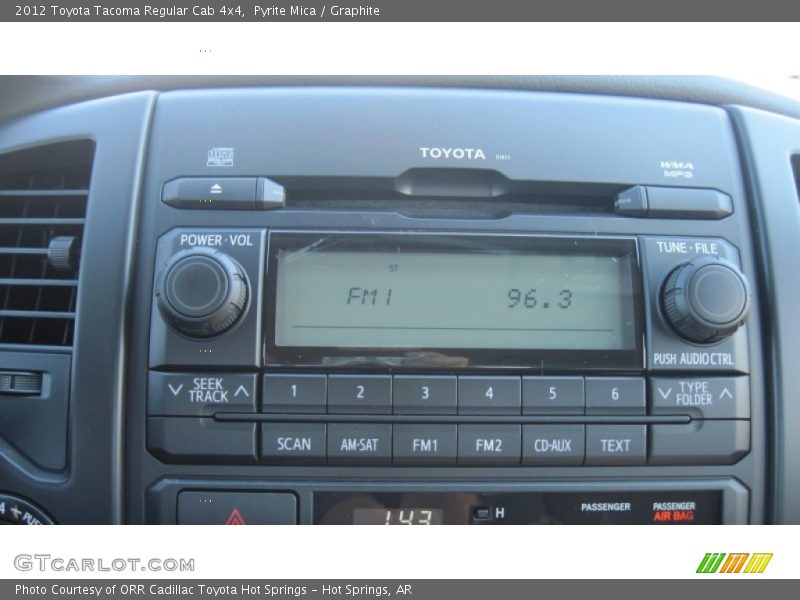 Pyrite Mica / Graphite 2012 Toyota Tacoma Regular Cab 4x4