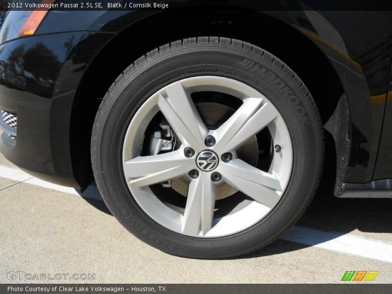  2012 Passat 2.5L SE Wheel