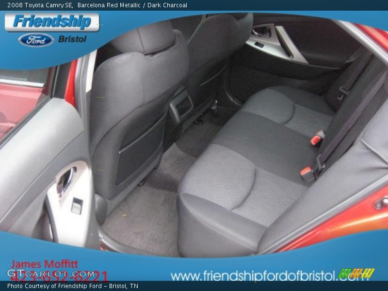 Barcelona Red Metallic / Dark Charcoal 2008 Toyota Camry SE