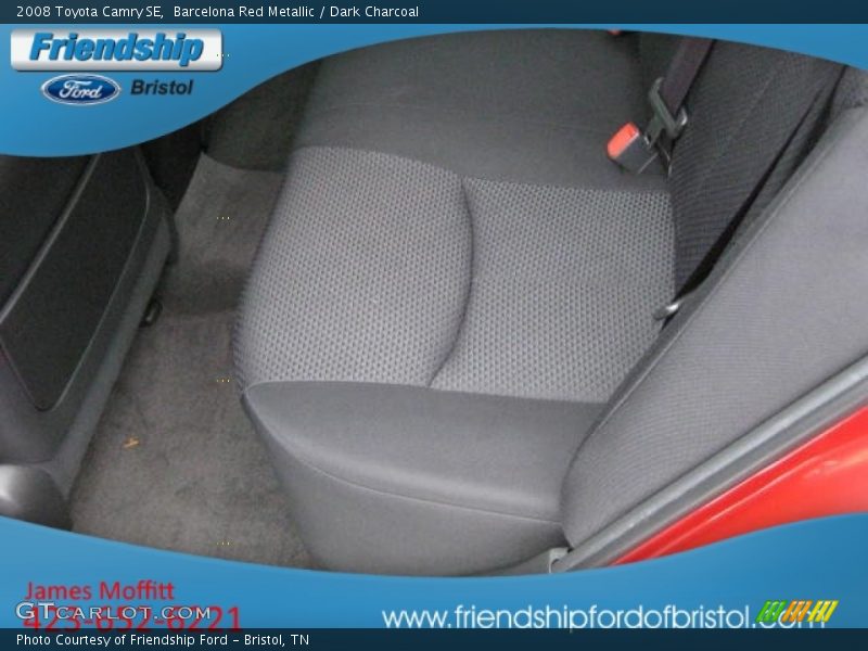 Barcelona Red Metallic / Dark Charcoal 2008 Toyota Camry SE