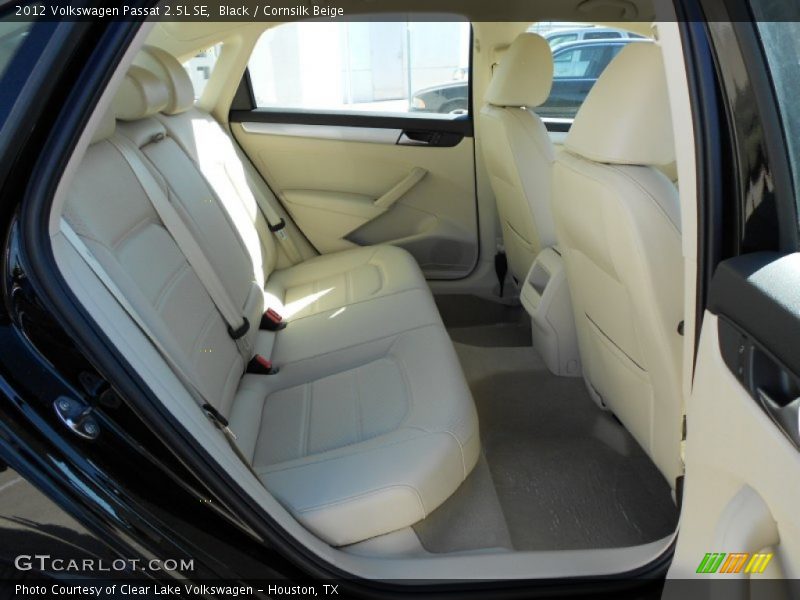 Black / Cornsilk Beige 2012 Volkswagen Passat 2.5L SE