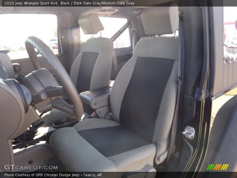 Black / Dark Slate Gray/Medium Slate Gray 2010 Jeep Wrangler Sport 4x4